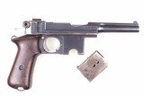 Bergmann 1910-21, Danish Contract, Smooth Wood Grips, 8759, PCA-140 - 2 of 11