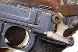 Bergmann, 1910-21, Danish Contract, Trolite grip, Holster, 8719, PCA-144 - 4 of 15