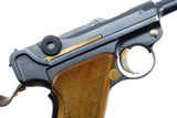 Swiss Bern 1924, Military Luger with Lothar Walther 4mm Conversion Kit, 22415, I-1109 - 4 of 22