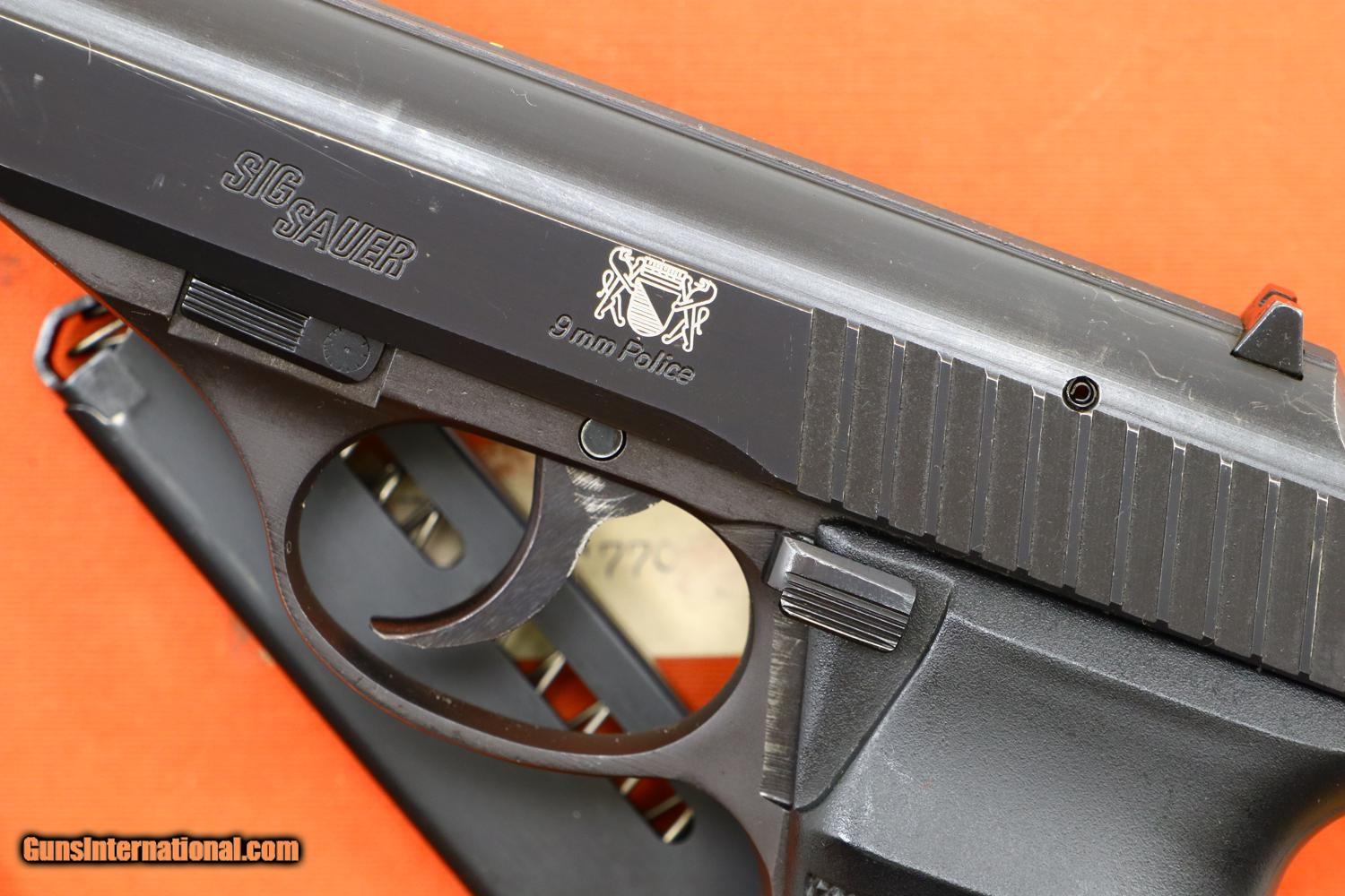 Sig Sauer, P230, Zurich Police, Boxed with Spare Magazine