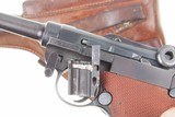 Attractive Swiss Bern M1929 Luger Red Grip Military - 8 of 17