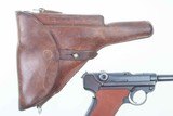 Attractive Swiss Bern M1929 Luger Red Grip Military - 12 of 17