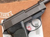 Walther, P38, Post War, Portuguese Contract, Matching box, 012222E, A-122 - 1 of 17