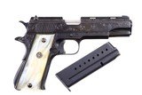 Gabilondo y Cia, Llama Modelo VIII pistol, Factory Engraved, Boxed, 9mm Largo, 695002, A-1712 - 1 of 14