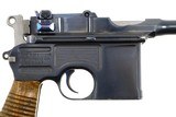 Mauser C96, Broomhandle, Early 1930 Commercial, 854534, A-1740 - 4 of 13