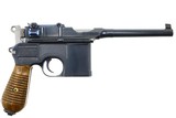 Mauser C96, Broomhandle, Early 1930 Commercial, 854534, A-1740 - 1 of 13
