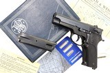 S&W, Model 59, Early Production, Near NIB with Spare Magazine, Accessories, A179119, A-1795 - 1 of 14