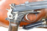 Mannlicher 1905 Austrian Pistol, Argentine Military, Holster, 5940, A-1840 - 8 of 16