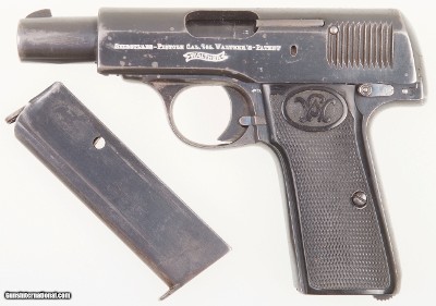 Walther Model 3 Model 4, Transitional, RARE!, A-906