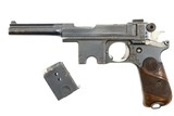 Bergmann 1910 pistol, WWI German Army, 16748, 9mmBB, PCA-179 - 1 of 14