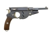 Bergmann, 1896, No 3 pistol, 6.5mm, 479, PCA-180 - 1 of 16
