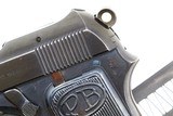 Beretta, 1923, Metal Grips, Italian Military, 9mm Glisenti, 303302, A-1750 - 4 of 12