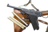 Bern 1929 Luger Rig, Swiss Military, .30L, 70752, A-168 - 1 of 21