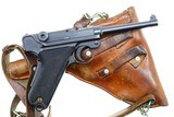 Bern 1929 Luger, Swiss Military, .30 L, #77515, A-107 - 2 of 18