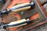 Galand Target Pistols with Ivory Stocks, Cased with Accessories, 5675, 5676, PCA-117 - 6 of 25