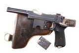 Bergmann, 1910-21, Danish Contract, Trolite grip, Holster, 8719, PCA-144 - 1 of 15