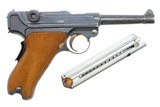 DWM 1906 Portuguese Navy Luger, # 398, A-874 - 2 of 13