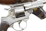 French 1873 Military Revolver, Matching, Original Holster, J5834, O-90, ANTIQUE - 3 of 15