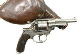 French 1873 Military Revolver, Matching, Original Holster, J5834, O-90, ANTIQUE - 2 of 15