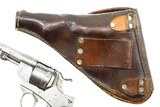 French 1873 Military Revolver, Matching, Original Holster, J5834, O-90, ANTIQUE - 12 of 15