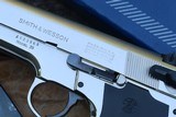 Smith & Wesson, Model 59 , Nickled Pistol, As NIB, A623963, A-1653 - 15 of 16