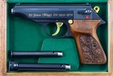 Walther, PP, 50 Jahre, German Pistol, Cased Ensemble, 7.65mm, CW029, I-1056 - 4 of 13