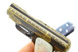 Bufalo Vest Pistol, Gold Damascene, 6.35mm, #31307, PCA-182 - 5 of 9