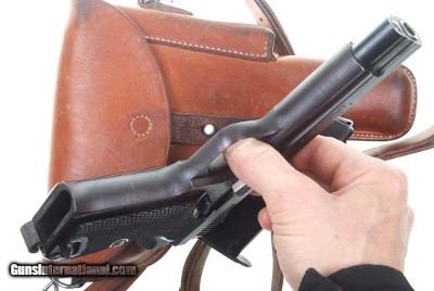 SIG, P49, Matte Finish, Transitional, 2nd Variation, Holster, I-752 - Image 5 of 14