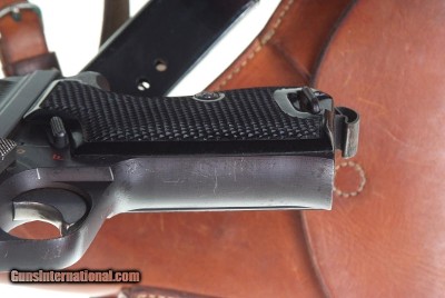 SIG, P49, Matte Finish, Transitional, 2nd Variation, Holster, I-752 - Image 4 of 14