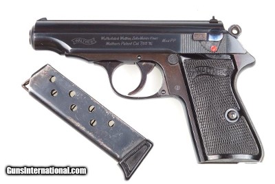 Walther, PP, German, Wartime Commercial, Swiss Retailer, 180359P, I-344