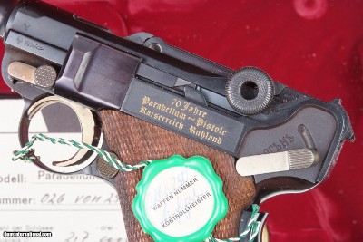 Mauser, Russian, Luger Commemorative, Near New!, I-349