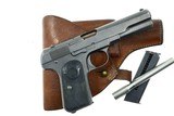 Swedish Husqvarna 1907, 9mm Br Long, Spare Barrel, Magazine, Holster, 24845, I-1156 - 1 of 17