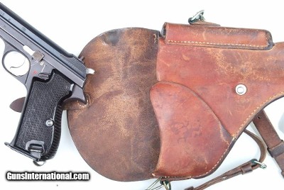 SIG, P49, Swiss Military, Scarce Transitional, Holster, A114668, I-843 - Image 12 of 13