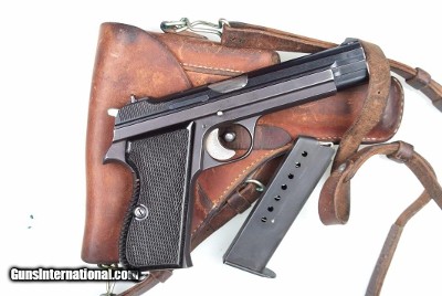 SIG, P49, Swiss Military, Scarce Transitional, Holster, A114668, I-843