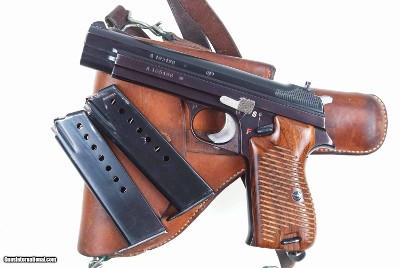Gorgeous Swiss SIG, P49, High Polish Military Complete Rig, I-672