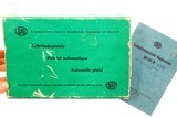 Swiss SIG P210-1 Pistol, Early, Green Box, 9mmP, P53599, I-1024 - 8 of 11