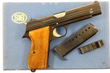Swiss SIG P210-1, Zurich Police, Boxed, 9mmP, P55289 , I-1061 - 3 of 26