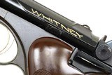 Whitney Wolverine pistol, Rare 1st Year Production, 24009, FB00714 - 2 of 10