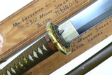 Unbelievable WWII Japanese Katana/Tanto Time Capsule, Capture Papers, X-279 - 8 of 25