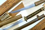 Unbelievable WWII Japanese Katana/Tanto Time Capsule, Capture Papers, X-279 - 1 of 25
