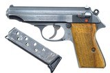 WWII German Walther PP, Police Eagle F, #358194 P,
A-1858 - 1 of 11