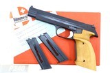 Rare Hammerli P240 Swiss Target Pistol, Boxed, .38 Special WC, P200690, I-1084