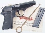 Walther PP, .22, Pre War, Boxed.Spectacular! *SALE PRICE*, A-1158 - 1 of 18
