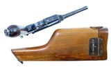 Mauser, C96, Broomhandle Pistol, Conehammer, Stock, Antique, 8135, O-96 - 16 of 18