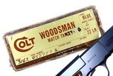 Colt, Woodsman Match Target,.22LR, 057777S , A-1861 - 12 of 13