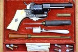Beautiful Baby LeFaucheux Revolver, Engraved, Cased, PCA-183 - 2 of 15
