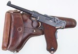 Luger, 1900 Swiss, Military, Wide Trigger, Holster