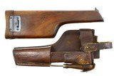 Mauser C96 Pre-War, Wartime Commercial Stock, Red 9 Carrier, X-260 - 1 of 14