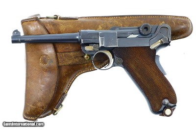 DWM 1906 Swiss Military, Luger, Holster, 11610, I-1214