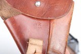 Mauser, HSc, Late WWII German Police, Holster, 946789, A-39 - 11 of 14